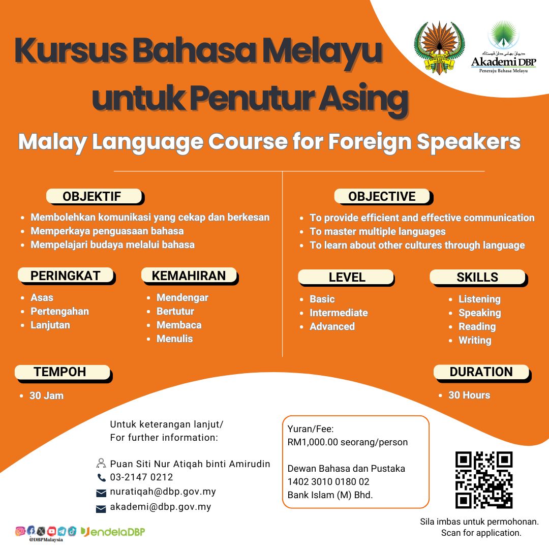 Bahasa Melayu Untuk Penutur Asing