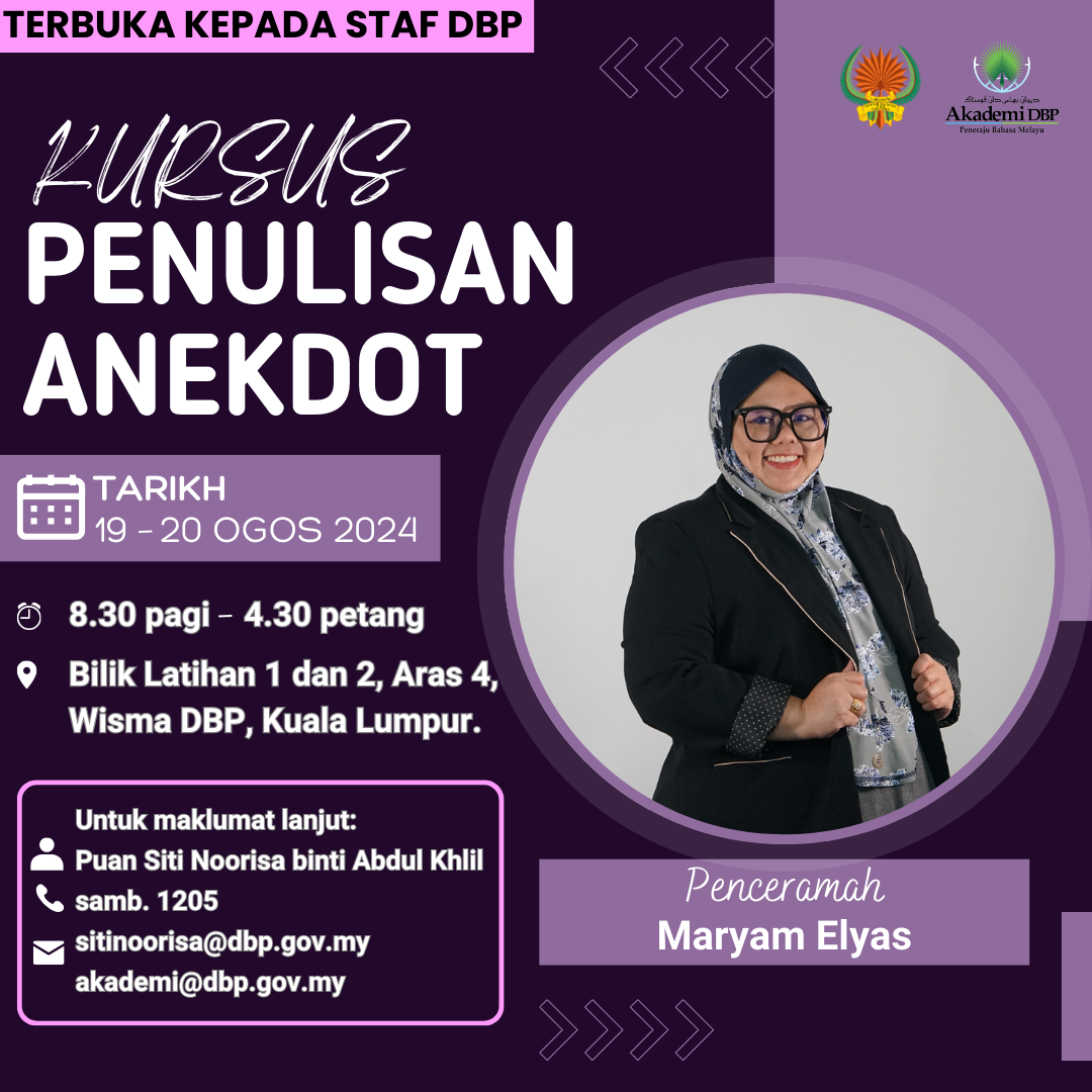 KURSUS PENULISAN ANEKDOT